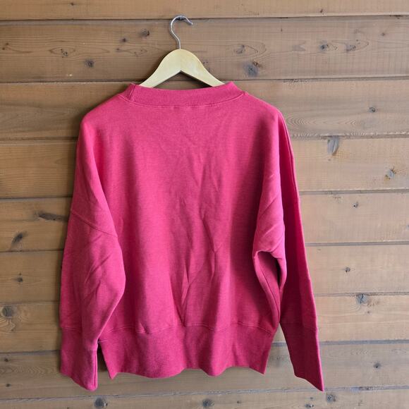 UG Apparel Nebraska Leopard Sweatshirt Soft Pullover Huskers Red Sweater Medium - Picture 2 of 4